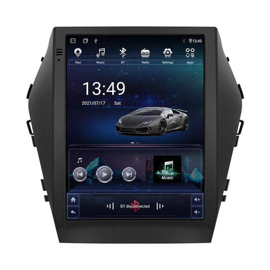 Für Hyundai Santa Fe IX45 2014-2017 Auto Android 12 Radio-Player Multimedia Video GPS-Navigation Für Tesla Stil Vertikale bildschirm 