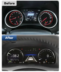 For Toyota Camry 2017-2018 12.3" LCD Digital Dashboard Cluster Car Panel Speedometer Virtual Cockpit