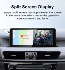 For BMW X1 F48 X2  Snapdragon665 10.25 inch Wireless Apple Carplay Auto Android 12 Car Multimedia Head Unit Radio Bluetooth NBT