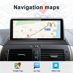 For BMW X3 E83 MTK8581 Wireless CarPlay AUTO Android Car Multimedia System Head Unit Radio Bluetooth GPS Navigation Screen