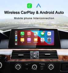 For BMW 3/5series E60 E61 E90 E91 Snapdragon665 10.25inch Wireless CarPlay AUTO Stereo Multimedia Head Unit Radio Bluetooth GPS