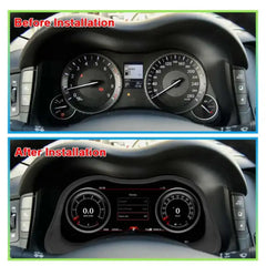 For Infiniti Q70/ QX80 2013-2021 12" LCD Digital Dashboard Cluster Car Panel Speedometer Virtual Cockpit