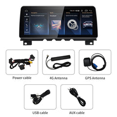 For BMW 7Series F01 F02 Snapdragon665 12.3 inch Wireless CarPlay AUTO Android12 Car Stereo Multimedia Head Unit Radio Bluetooth