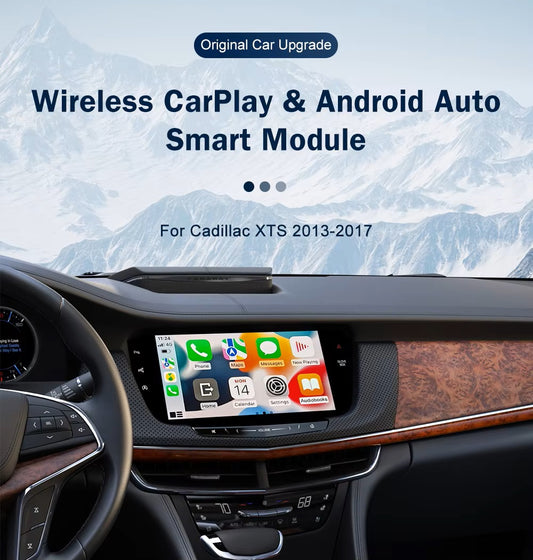 Module de mise à niveau sans fil Apple CarPlay/Android Auto pour Cadillac XT5 XTS ATS SRX CTS/ Buick/ Chevrolet 