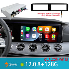 Carputech snapdragon665 CarPlay androidauto pour Mercedes W213 écran 12,3 pouces ntg5.5 Android box module intelligent TikTok YouTube 