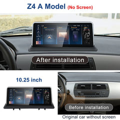 ID8 10.25inch Android 12 Wireless CarPlay AUTO For BMW Z4 E85 E86 E89 CIC NBT Car Multimedia Video Players GPS Navi Bluetooth