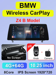 ID8 10.25inch Android 12 Wireless CarPlay AUTO For BMW Z4 E85 E86 E89 CIC NBT Car Multimedia Video Players GPS Navi Bluetooth