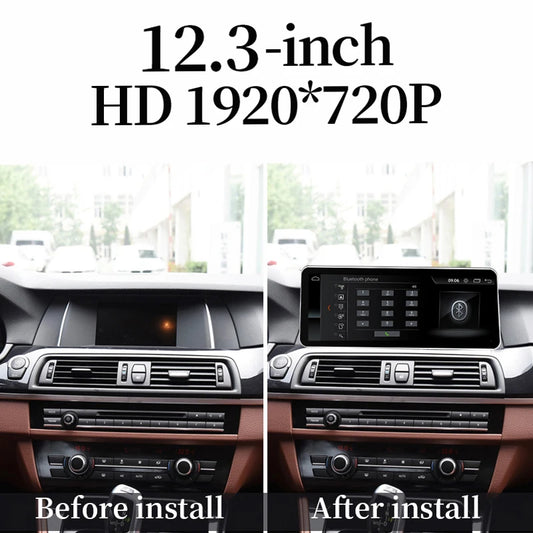 ID8 Snapdragon665 12.3inch Android12 Carplay Intelligent System Car Video Players For BMW 7 Series F01 F02 F03 F04 Central Multimedia