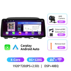 Carputech Écran Carplay 12,3" pour Mazda CX-5 CX5 2013 2014 2015 Autoradio Lecteur multimédia Navigation GPS Android 10 4G WIFI 