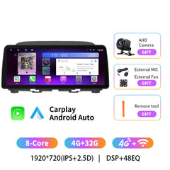 Carputech Écran Carplay 12,3" pour Mazda CX-5 CX5 2013 2014 2015 Autoradio Lecteur multimédia Navigation GPS Android 10 4G WIFI 