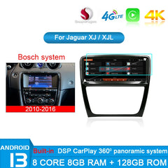 For Jaguar XJL XJ 351 2009-2017 Android 13 Car Multimedia Player Car Radio 10.25 Inch GPS Stereo Wireless Carplay Auto DSP