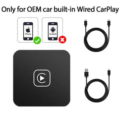 Carputech CP2.0 Apple CarPlay Dongle sans fil Activateur pour voitures CarPlay filaires