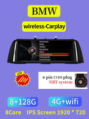 NEW ID8 Qualcomm 8 Core 8G 128G 1920 Carplay Android Auto For BMW 7 Series F01 F02 Car Video Player Central Multimedia Screen