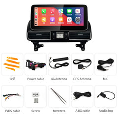 Neu 12,3 Zoll Android13 Drahtlose CarPlay AUTO Für Mercedes Benz GLE AMG C63 NTG Auto Video Player GPS Multimedia Screen-Dashboard