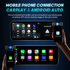 Carputech Android 13 Wireless Carplay Auto Radio For Lexus IS RC 200 250 300 350 200t 300h Multimedia Player Navigation GPS DSP 10.25inch