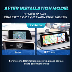 Carputech Autoradio Android Auto CarPlay Multimedia-Player Für Lexus RX RX200t Rx300 Rx350 Rx450h RX400h Navigation GPS DSP Stereo 