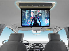 For TOYOTA Alphard(20 Series)/ Vellfire 2008-2015 13.3'' Android Car Roof Monitor Ceiling Screen 4K Flip Down Screen Overhead Multimedia Video Mount Display MP5 Player