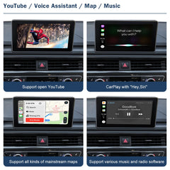 Kabelloses CarPlay für Audi Q5 2008-2022, mit Android Auto-Schnittstelle AirPlay Mirror Link Car Play-Funktionen 