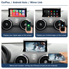 Wireless CarPlay Android Auto Interface for Audi A1 2012-2018, with AirPlay Mirror Link Car Play Functions