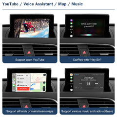 Wireless CarPlay Android Auto Interface for Audi A1 2012-2018, with AirPlay Mirror Link Car Play Functions