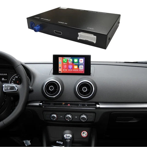 Wireless CarPlay Android Auto Interface for Audi Q2 2008-2022, with AirPlay Mirror Link Car Play Functions