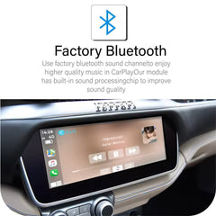 Apple Carplay et Android Auto sans fil pour Ferrari 458 (F142) 488 (F142M) F12Berlinetta (F152) F8 (F142MFL) 812 Superfast (F152M) GTC4Lusso (F151M) Portofino (F164) Roma (F169) California T (F149M) 2009-2023