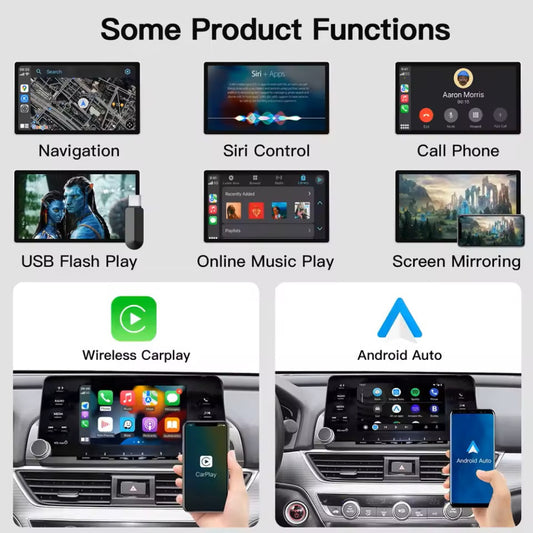 Module Carplay sans fil Android Auto pour Honda Accord 2018-2022 10e génération Mirror Link Navigation Caméra Vidéo USB