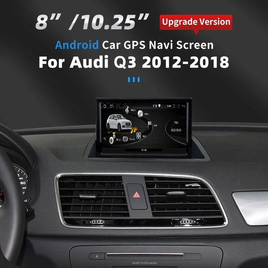 8 Inch Android Touch Screen Car Stereo For Audi Q3 2012-2018 BT WIFI SIM GPS Navi Wirless Carplay Auto Radio Player