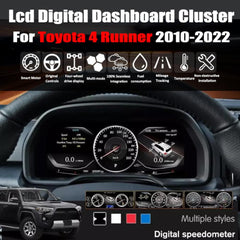 For Toyota 4Runner 2010-2022 12.3" LCD Digital Dashboard Cluster Car Panel Speedometer Virtual Cockpit