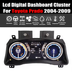 For Toyota Prado 2004-2009 12.3" LCD Digital Dashboard Cluster Car Panel Speedometer Virtual Cockpit