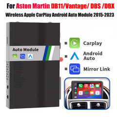 Module de mise à niveau OEM Apple CarPlay et Android Auto pour Aston Martin DB11/ Vantage/ DBS/ DBX avec système NTG 5 2015-2023