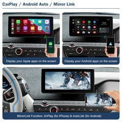 Wireless CarPlay Android Auto for BMW i3 I01 NBT EVO System 2012-2020 with Mirror Link AirPlay Car Play Functions