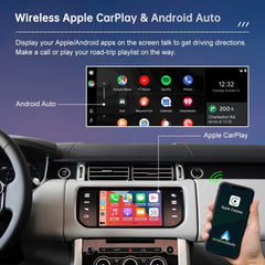 Kabelloses CarPlay für Jaguar/Land Rover Discovery 4/Discovery5 Range Rover Evoque (2011-2020), mit Android Auto-Schnittstelle, AirPlay, Mirror Link, Car Play-Funktionen