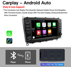 Carputech 8 "Android Lecteur Multimédia De Voiture Radio Stéréo GPS Pour Mercedes Benz CLK 200K 280 300 350 CarPlay AUTO SWC 4G Navigation BT 