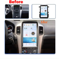 13.6" Qualcomm For Chevrolet Captiva 2008-2012 Car Radio Stereo Carplay Upgrade Tesla Style Screen Android Auto GPS Navigation Multimedia Player