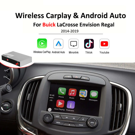 Pour Buick LaCrosse Envision Regal 2014-2019 | Module Apple Carplay et Android Auto