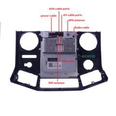 Autoradio de style Tesla ANDROID PX6 12,1 pouces Navigation GPS Unité principale ANDROID pour Ford F250 F350 F450 F650 SUPER DUTY 2009 + CAR MULT