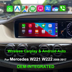 Mercedes Classe S 2006-2017 | Module Apple Carplay et Android Auto 