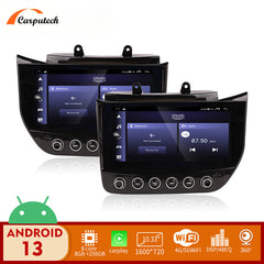 Lecteur multimédia de voiture Carputech 10,33 pouces Android 13 pour Maserati GranTurismo GT GC 2007 - 2017 8G + 128G GPS autoradio stéréo 