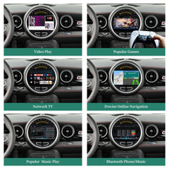 Autoradio 8" pour Mini Paceman 2013-2024, écran de mise à niveau Carplay stéréo, navigation GPS Android Auto, lecteur multimédia