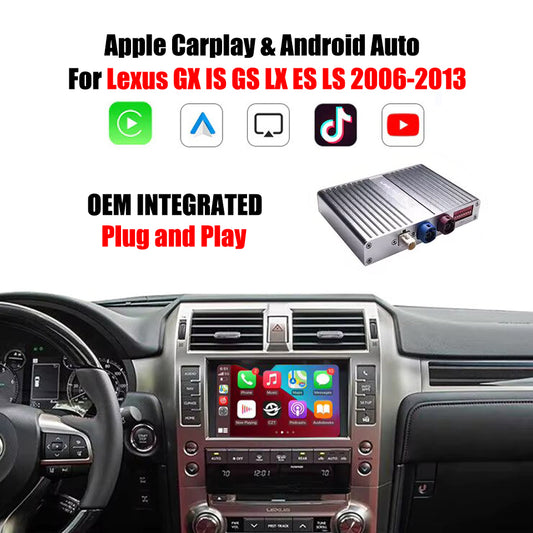 OEM Apple CarPlay & Android Auto Upgrade Module For Lexus GX IS GS LX ES LS 2006-2013