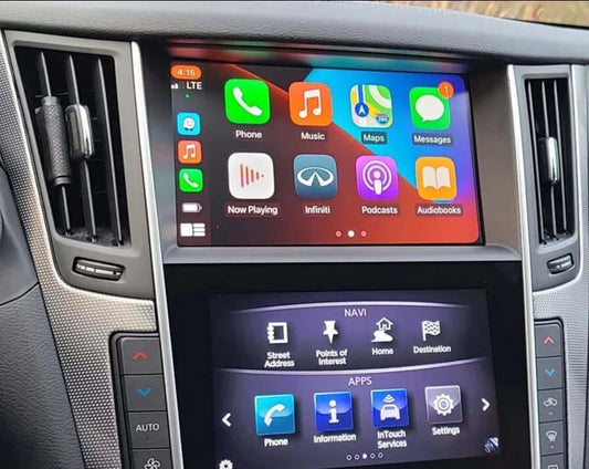 Infiniti Q50L Apple Carplay & Android Auto Module 2013-2020