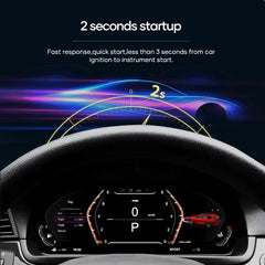 LCD Digital Dashboard Cluster For BMW 1 2 3 4 5 6 7 Series X1 X2 X3 X4 X5 X6 GT 2010-2019 Car Panel Speedometer Virtual Cockpit