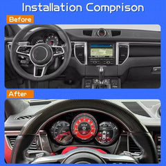 For Porsche Macan 2014-2018 LCD Digital Dashboard Cluster Car Panel Speedometer Virtual Cockpit