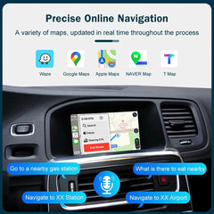 CarPlay sans fil pour Volvo XC90 XC60 XC40 S90 S60 V90 V60 écran LCD accessoire Android Auto Mirror Link AirPlay fonctions de lecture de voiture 