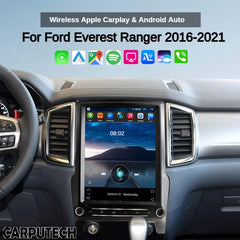 Carputech Android 12 13'' Tesla Écran Autoradio Lecteur Multimédia Pour Ford Ranger/Everest 2015 2016 2017 2018 2019 2020 2021 GPS Navig HeadUnit 