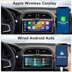 Dual System Android Car Radio Multimedia Player For Jaguar XE, XF, XFL Stereo 2016-2019 GPS Navigation, Carplay, WIFI, Main Unit