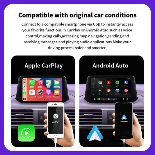 For Mazda 2 3 6 Mazda CX5 CX3 CX9 Miata MX5 USB Adapter HUB Device Apple CarPlay Android Auto Retrofit Kit