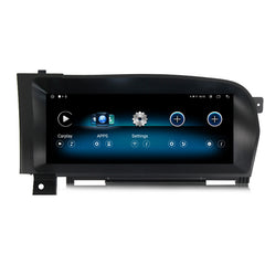 Autoradio Android 13.0 8 + 128 Go pour Mercedes-Benz S W221 W222 2005-2013 Autoradio Navigation GPS Lecteur multimédia Unité principale 