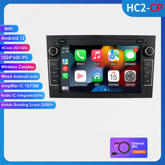 Pour Opel Astra HJ Vectra Vauxhall Antara Zafira Corsa CD Vivaro Meriva Veda Android 12.0 autoradio sans fil CarPlay Android Auto 